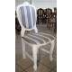 Krzesło ludwik glamour TRON drewniane